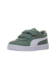 Puma Club V Inf Kids Sneakers Green White 402299 - Green - View 5