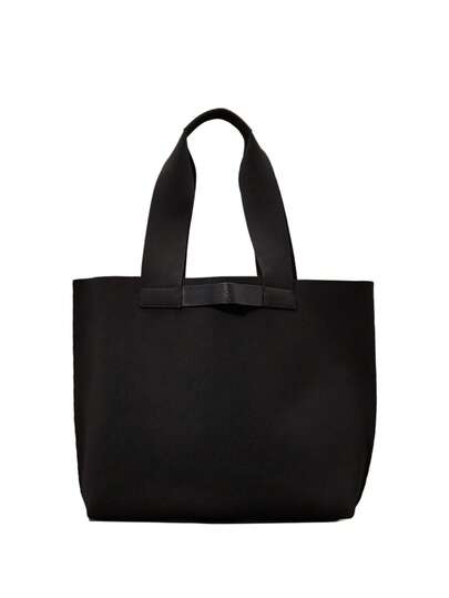 Calvin Klein Men's Knit Tote Bag Black