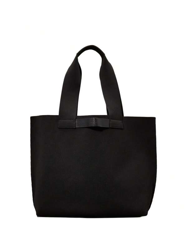Calvin Klein Men's Knit Tote Bag Black