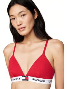 Tommy Hilfiger 单件装女士文胸和无钢圈文胸 - 紅色 - 查看 2