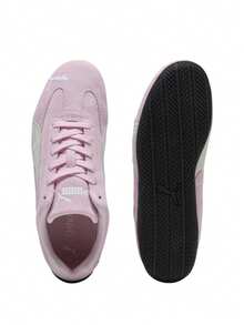 Puma Speedcat OG Unisex Sneakers Whisp Of Pink 398846 - Whisp Of Pink- White - View 2