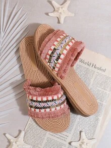 SHUZIA 女士平底涼鞋