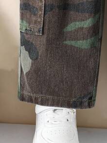 Macacão Camuflado para Bebê Menino, Macacão Casual Versátil de Camuflagem de Algodão, Roupa de Bebê Menino, Conjunto Camuflado para Bebê Menino - Multicolorido - Visão 4