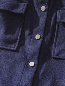 GlowEve 女士时尚前扣开襟半身裙，适合通勤