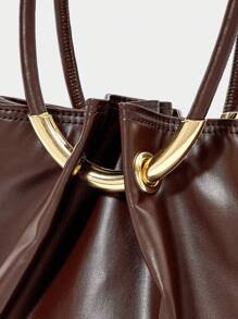 SHECARRY WOMEN FASHION HANDBAG FOR WORK AND DAILY WEAR - Coffee - View 5