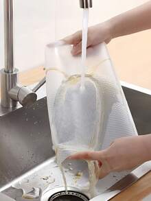 1/4/8pcs 17.7*11.81in Of Washable Refrigerator Pad Inner Lining, Waterproof And Oil-Proof Refrigerator Pad Inner Lining, Shelf Refrigerator Lining, Glass Floor Refrigerator Cover Pad, Cabinet And Drawer - White - View 4