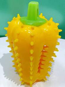 PETSIN 1PC Pepper Drop Ball TPR Dog Toy Chewing Toothbrush Pet Scenting Toy Dog Self-Entertainment Relaxation Toy - Multicolor - View 7