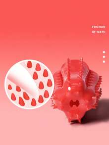 PETSIN 1PC Pepper Drop Ball TPR Dog Toy Chewing Toothbrush Pet Scenting Toy Dog Self-Entertainment Relaxation Toy - Multicolor - View 6