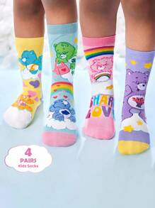 SHEIN X Care Bears 婴儿及儿童袜子 - 彩色 - 查看 2