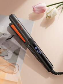 JMMO Hair Straightener And Curler, 8 Adjustable Temp, 360° Airflow Styler With Negative Ion, Fast Straightening, Water-Based Ceramic Coating Makes Hair Shiny, Flat Iron For All Hair Types, Hair Tools-US Plug Graduation Wedding Birthday Holiday Summer Fall Autumn Y2K Fancy Fashion Makeup Cosmetic Party Beach Travel Camping Outdoors School Campus Trip Festivals Decor Gift - Grey - View 7