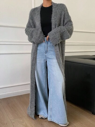 Livesso Loose Casual Long Oversized Women Sweater, Autumn/Winter New Arrival