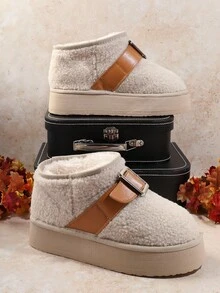 SHUZIA Women'S Snow Boots - Mocha Brown - View 5