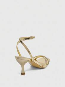 CUCCOO SZL Women's Pointed Toe Stiletto High Heel Sexy Sandals, Suitable For Summer Vacation, Night Out, Party, Club Wear