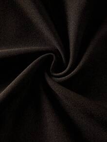 SHEIN EZwear 黑色和巧克力棕色大码喇叭裤 - 巧克力棕 - 查看 5