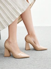 CUCCOO BIZCHIC New Pointed Toe Low Vamp Sexy Elegant High Heel Shoes For Women For Christmas