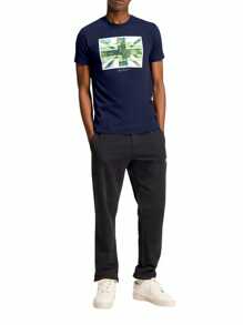 Ben Sherman Men T-Shirts - Navy Blue - View 3