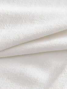 AKNOTIC Quần dài nam dáng suông dệt trơn màu trơn, chất liệu giả linen, phong cách thường ngày, đi học, mùa thu, linen, đi du lịch, quà tặng Ngày của Cha - Cocoa - Xem 6
