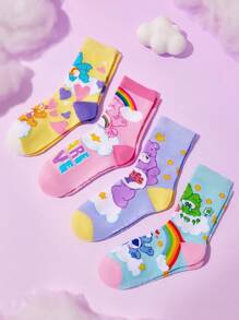 SHEIN X Care Bears 婴儿及儿童袜子 - 彩色 - 查看 14