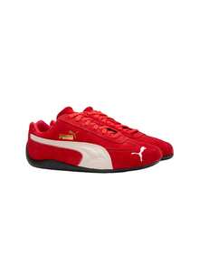 Puma Speedcat OG Men's Sneakers Red White 398846 - For All Time Red- White - View 2