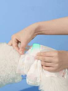 20pcs/Pack Pet Diapers, Dog Physiological Pants, Sanitary Napkins, Disposable Diapers For Male/Female Dogs, Pet Supplies - Multicolor - View 4