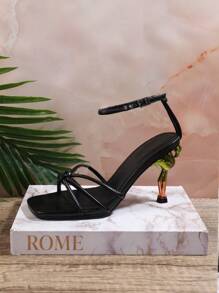 SHUZIA Women's High-Heeled Sandals - Black - View 1