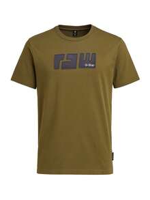 G-Star Men T-Shirts - Kaki - View 4