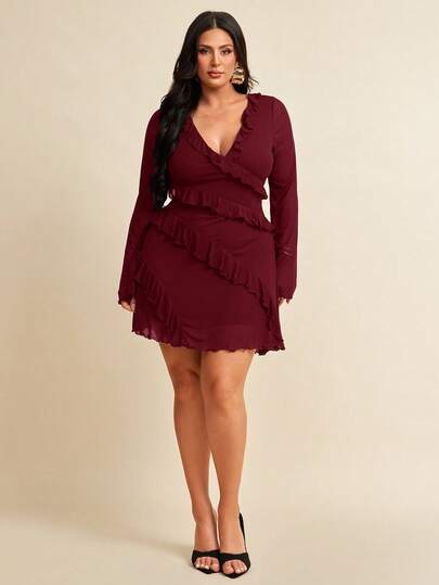 SHEIN BAE 加大洋裝