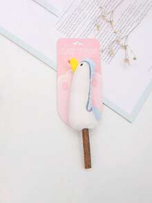 PETSIN 1 Piece Wood Catnip Toy, Cat Doll, Beach Slipper, Small Animal Shape Toy, Oral Cleaning, Tooth Grinding And Tooth Cleaning Toy, Kitten Wood Catip Tooth Grinding Stick, Cat Toy, Pet Toy