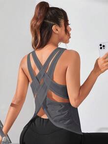 Slayform 女式纯色交叉后背工字背心运动背心 女式交叉健身上衣 露背健身上衣 健身上衣 露背露背健身上衣 运动上衣 女式交叉后背健身上衣 女式健身上衣 女式健身上衣 交叉露背运动上衣 女式健身上衣 交叉露背运动上衣 女式健身上衣 交叉后背健身上衣 女式健身上衣 交叉健身上衣 - 深灰色 - 查看 3