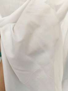 SHEIN LUNE Áo sơ mi peplum tay dài in họa tiết nhún bèo cho nữ - Màu Khaki - Xem 7