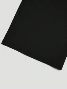 Sweetra 大码高腰三排扣前开双折后褶裤