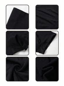 SHEIN 1条大码无缝男士塑身裤