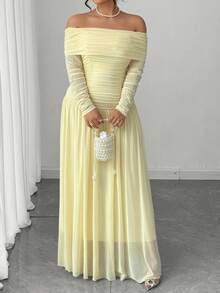 Cravure Halloween Plus Size Dresses Fall Cloth For Women - Yellow - View 6