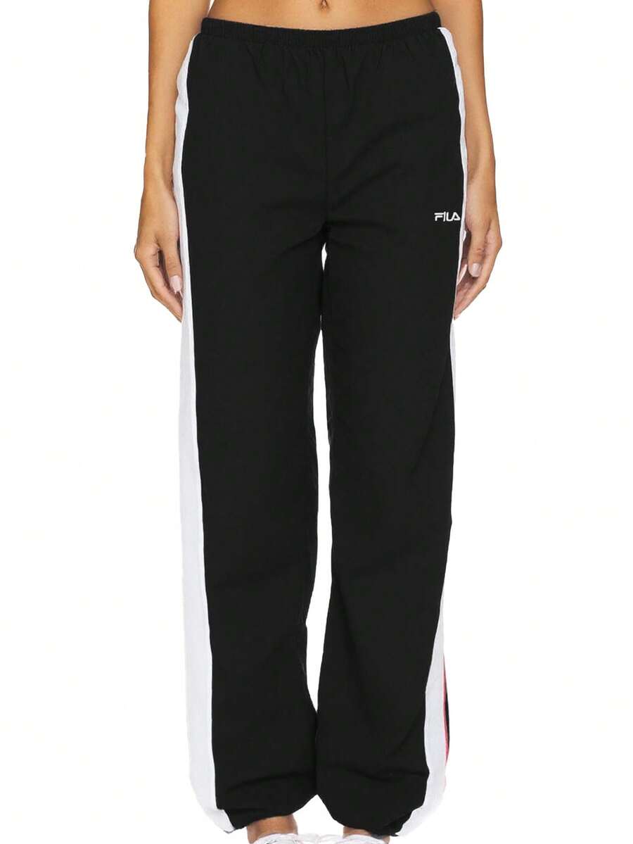 FILA PANTS - Black and White - View 1