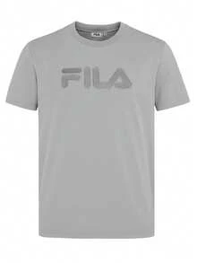 FILA Sports Tees & Tanks Soft Durable Comfortable Training Vacation School FAW0407-80027 - Grey - View 4