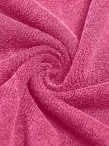 Comfortcana Áo thun tay ngắn cơ bản 100% Cotton đã giặt - Hồng - Xem 10