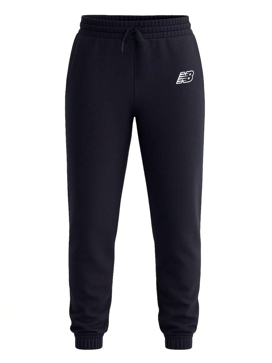 New Balance Men's Sport Seasonal Sweatpants Black - Blue - View 1