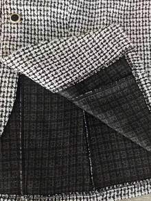 SHEIN Clasi Áo khoác blazer dáng ôm cổ vuông không tay kiểu Pháp thanh lịch cho nữ cỡ lớn - màu đen - Xem 6