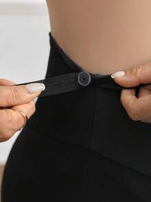 SHEIN Leggings de Maternidad - Negro - Ver 3