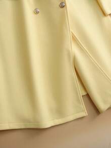 GlowEve Autumn/Winter New High-End Double-Breasted Woolen Trench Coat Elegant Fall Cloth  For Women