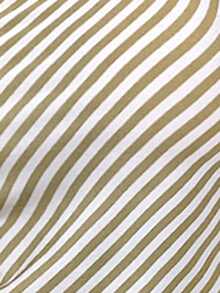 COSMINA Conjunto de dos piezas elegante de rayas con escote halter para mujer, primavera/verano - Caqui - Ver 7