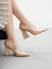 CUCCOO BIZCHIC New Pointed Toe Low Vamp Sexy Elegant High Heel Shoes For Women For Christmas