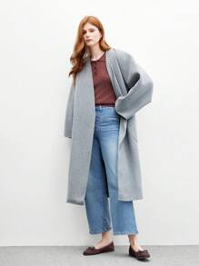CUCCOO BIZCHIC 女士休闲百搭简约蝴蝶结装饰平底乐福鞋 - 棕色 - 查看 10