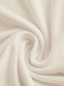 SHEIN EZwear 2 件套黑色和杏色休闲紧身长袖 T 恤，秋冬 - 彩色 - 查看 4