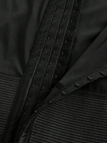 SHEIN 大码男士纯色汗衫和内衣塑身衣套装