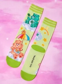 SHEIN X Care Bears 女士中筒袜 - 彩色 - 查看 14