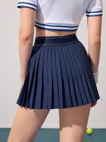 CourtClass 夏季休闲百搭褶皱瑜伽运动裙短裤