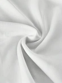 SHEIN EZwear 4 件套休闲简约图案圆领和方领修身短款短袖 T 恤女款，适合夏季 - 彩色 - 查看 3