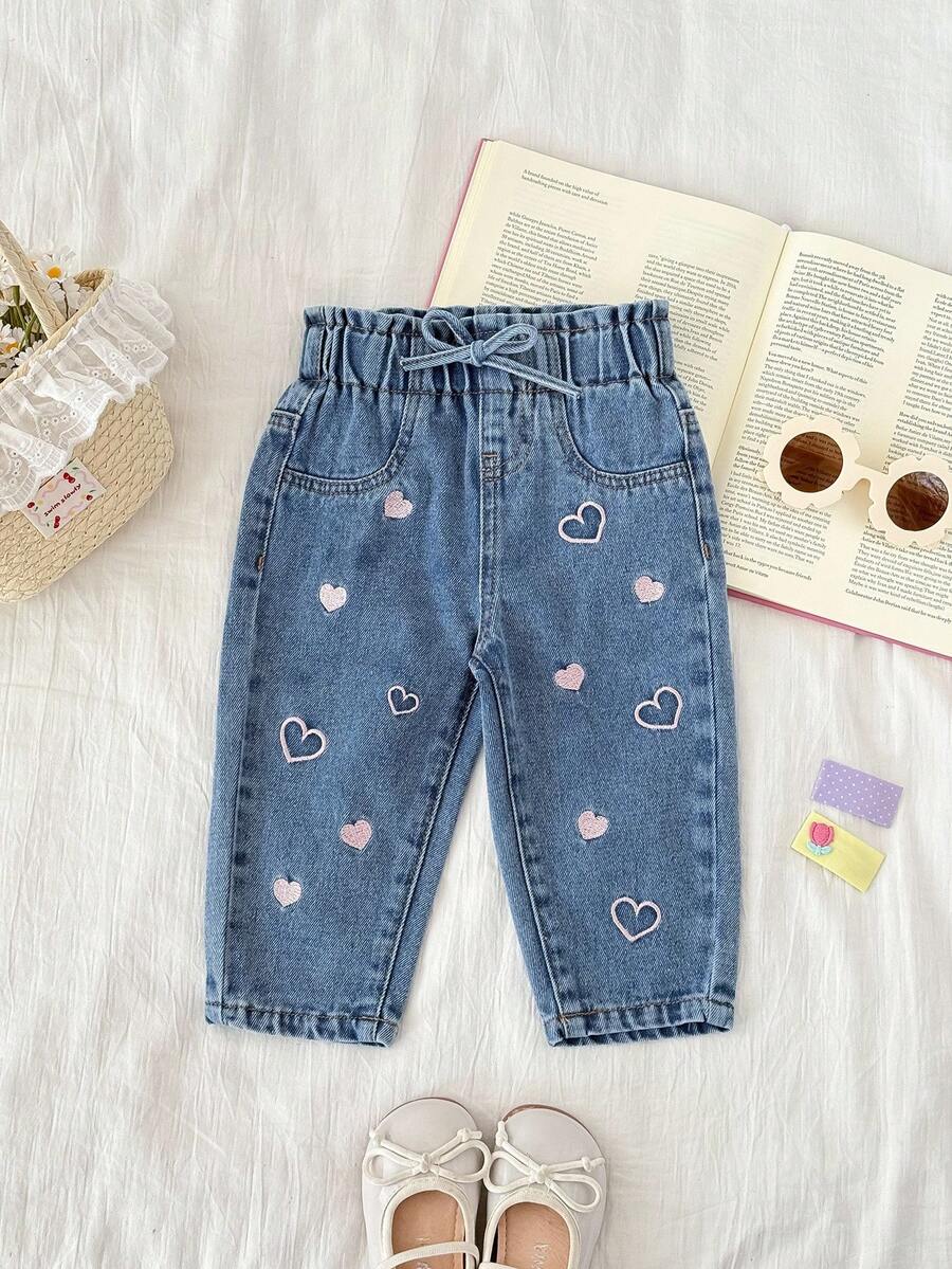 SHEIN 嬰童（女）牛仔 - 淺色水洗藍 - 查看 1