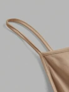 SHEIN EZwear 4 件套修身女士吊带背心，休闲，适合夏季背心 - 彩色 - 查看 6